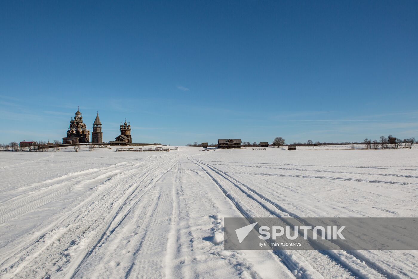 Kizhi open-air museum in Karelia
