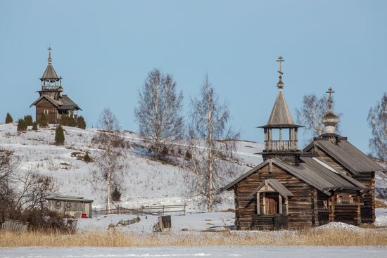 Kizhi open-air museum in Karelia