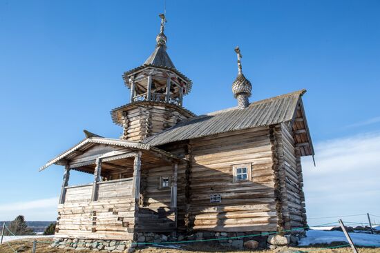 Kizhi open-air museum in Karelia