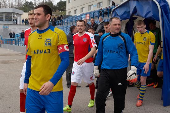 Crimean Spring football tournament. Crimea vs. Rostselmash