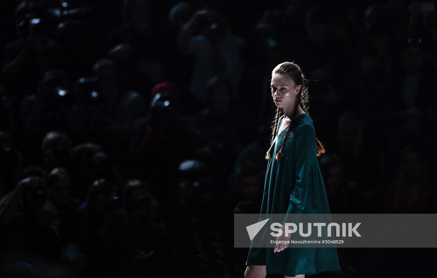Mercedes-Benz Fashion Week Russia. Fall-Winter 2017-18. Day Two