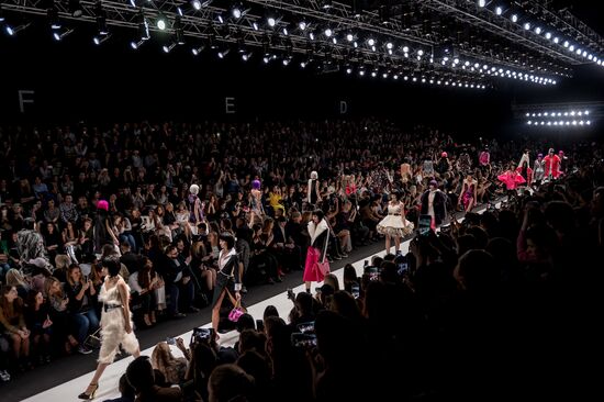 Mercedes-Benz Fashion Week Russia. Autumn-Winter 2017-2018. Day Two