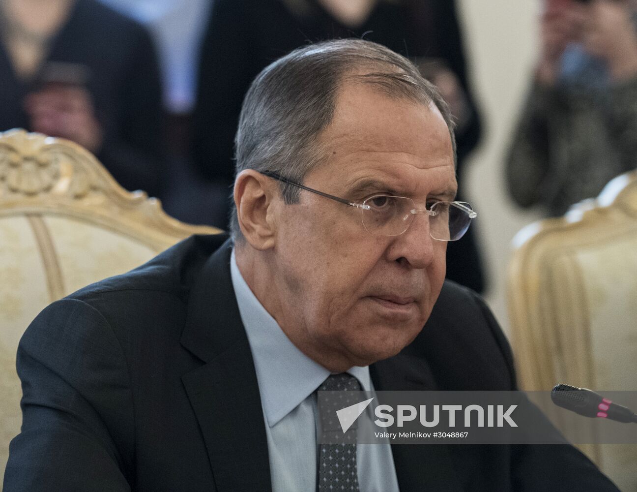 Sergei Lavrov meets with Congolese Foreign Minister Jean-Claude Gakosso