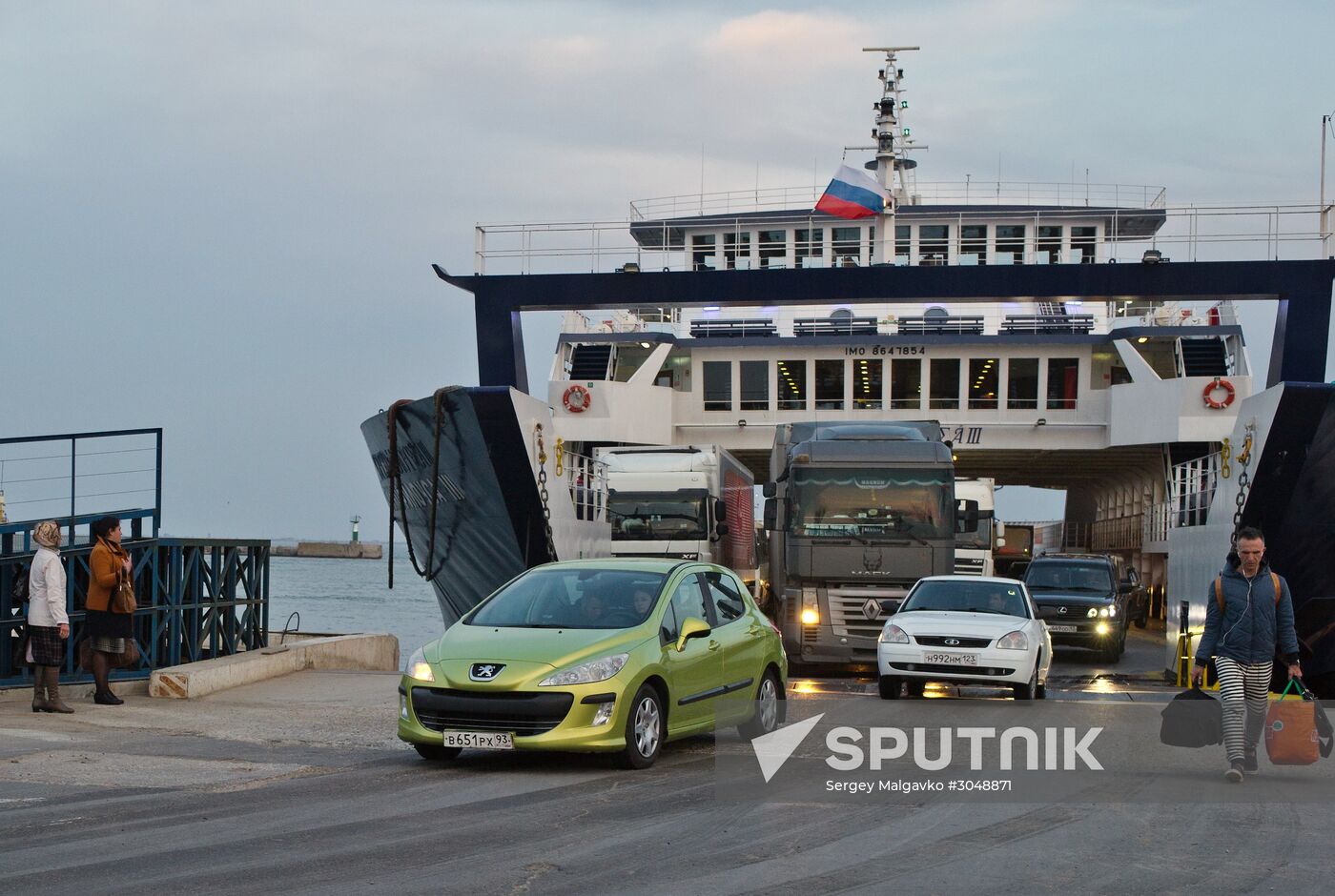 The Kerch ferry crossing