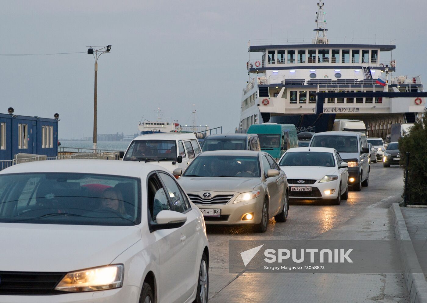 The Kerch ferry crossing