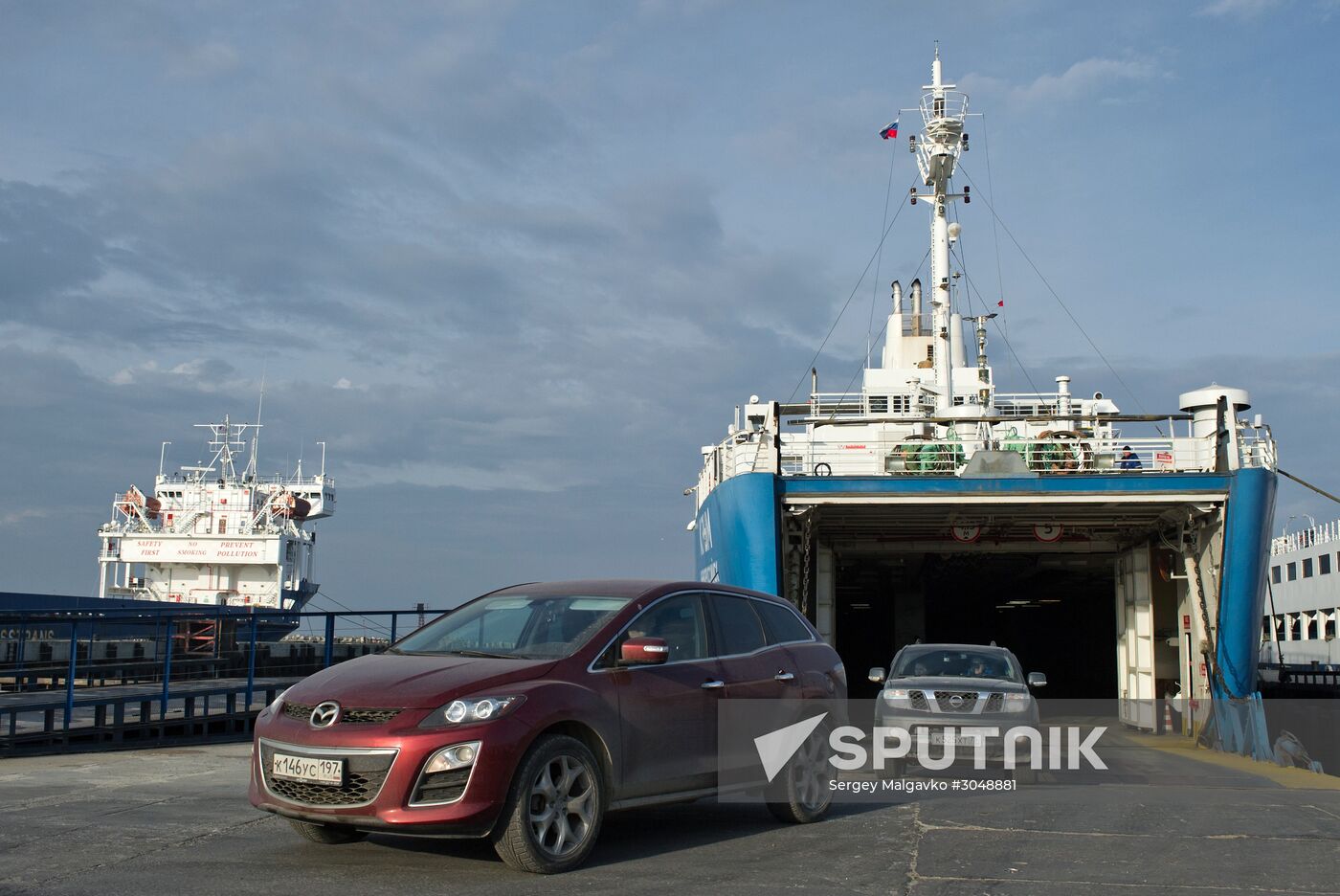 The Kerch ferry crossing