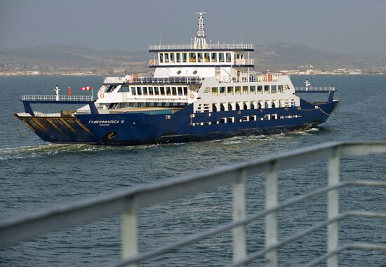 The Kerch ferry crossing