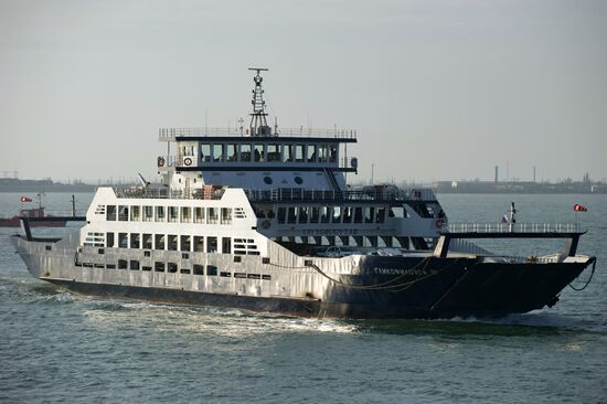 The Kerch ferry crossing