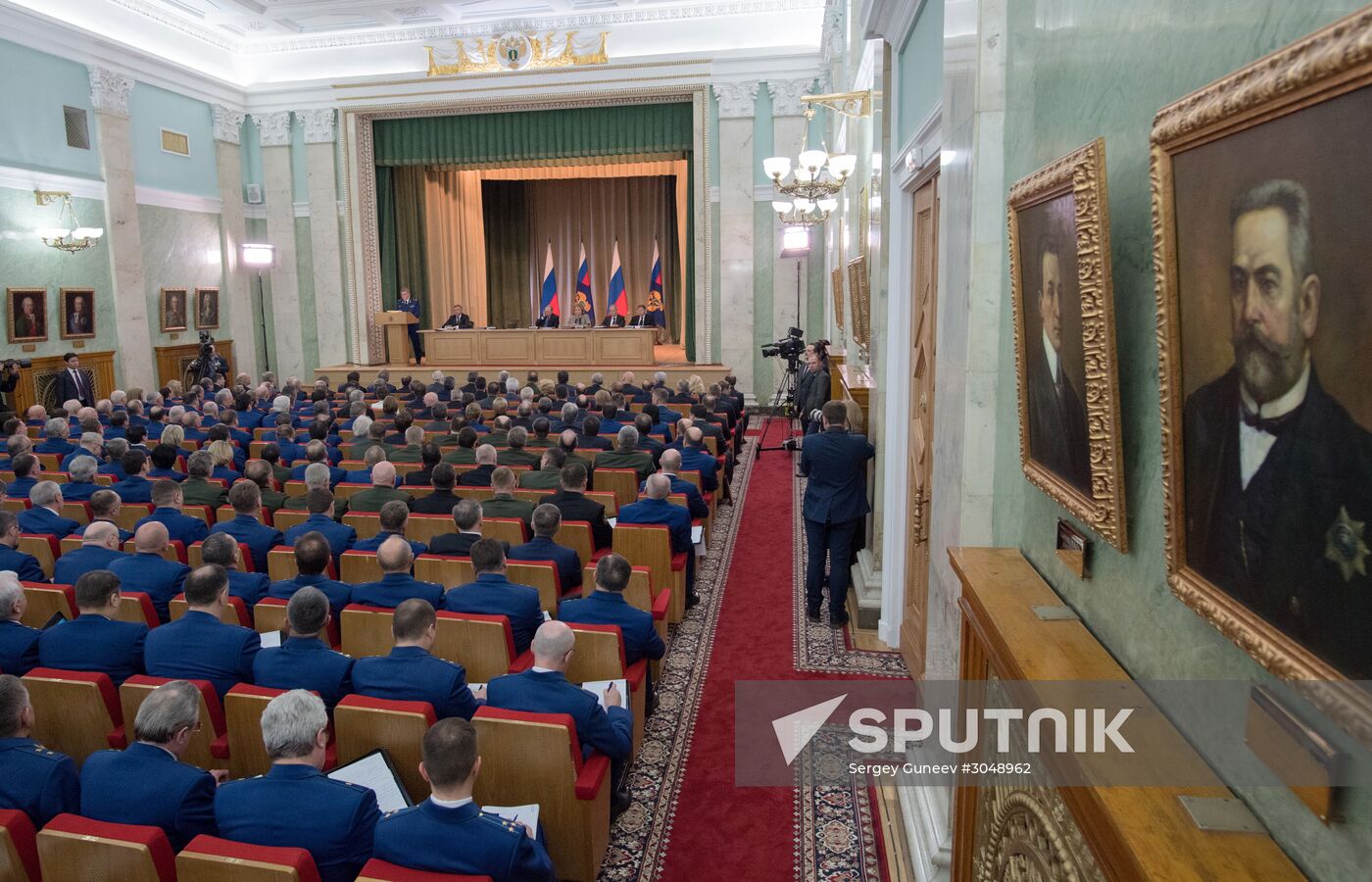 Vladimir Putin attends meeting of the Board of the Russian Prosecutor-General's Office