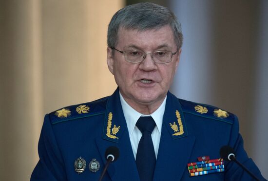 Vladimir Putin attends meeting of the Board of the Russian Prosecutor-General's Office