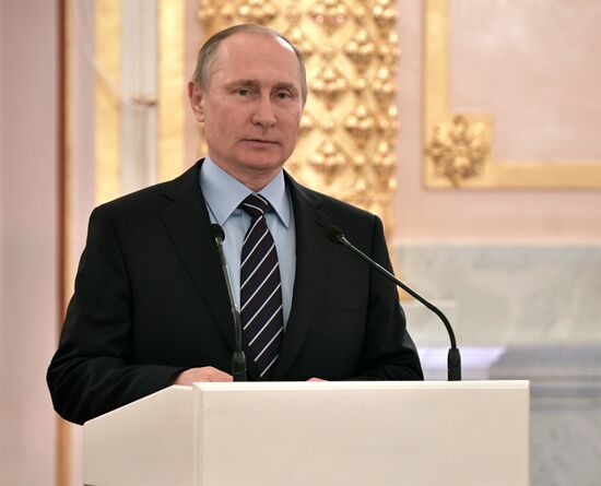 Reception on Naina Yeltsin's birthday