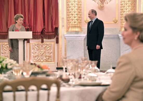 Reception on Naina Yeltsin's birthday