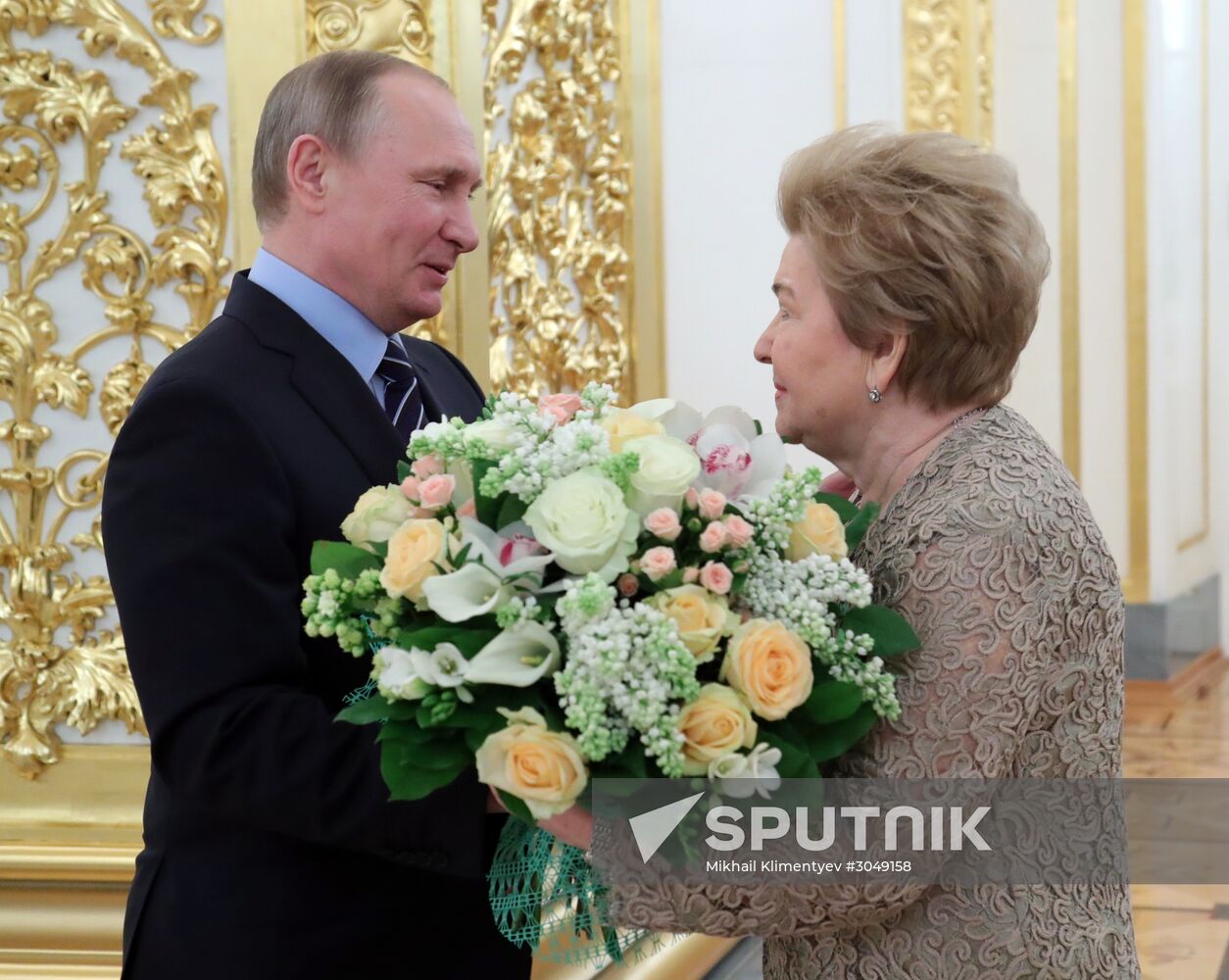 Reception on Naina Yeltsin's birthday