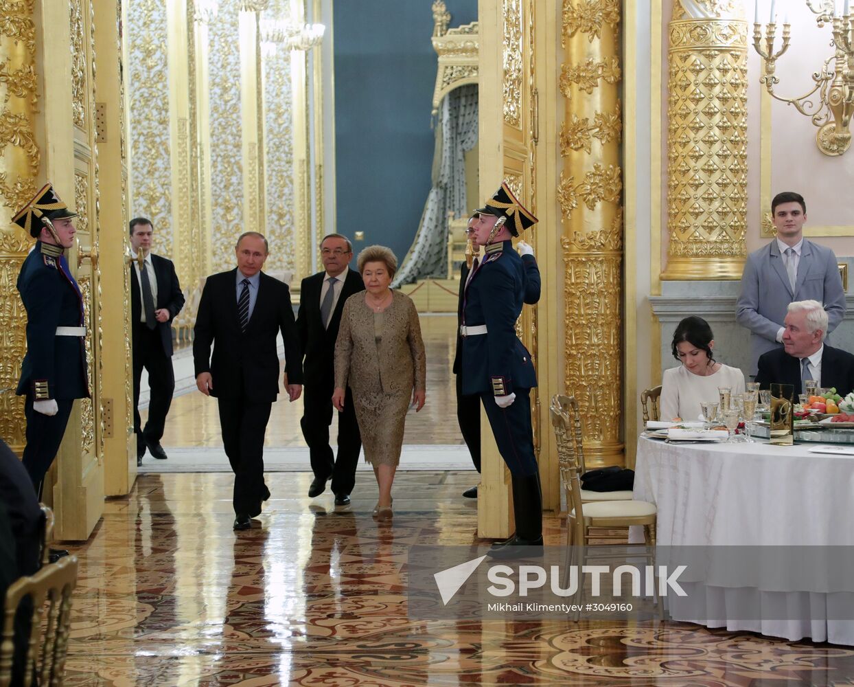 Reception on Naina Yeltsin's birthday