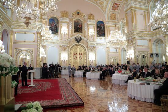 Reception on Naina Yeltsin's birthday