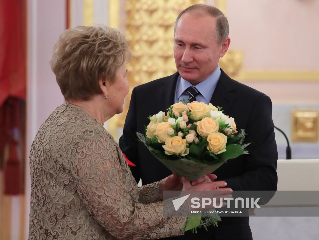 Reception on Naina Yeltsin's birthday