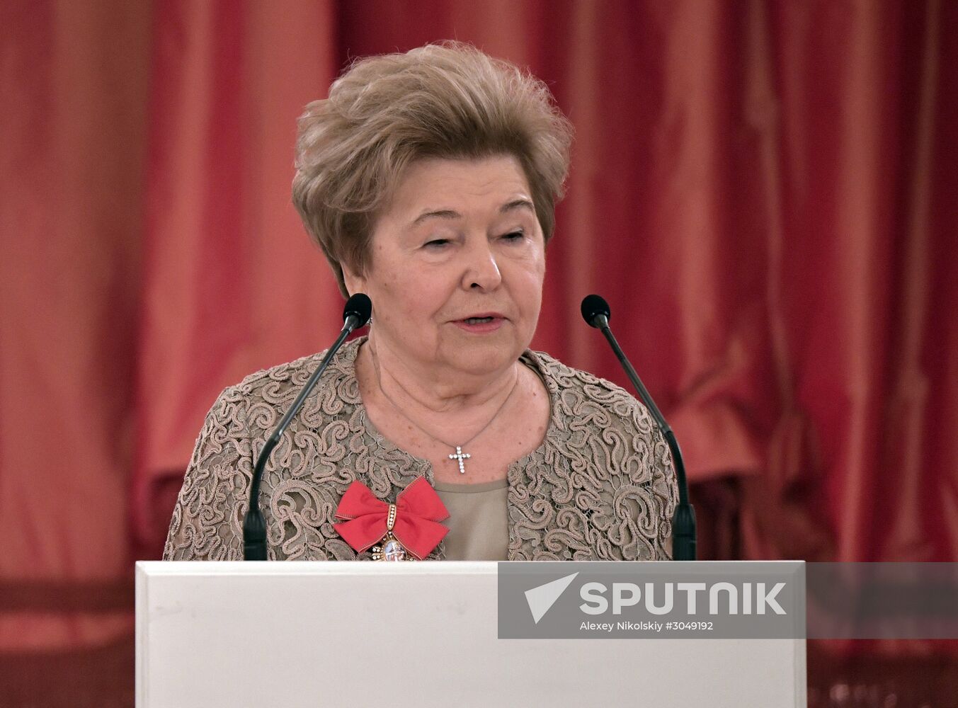 Reception on Naina Yeltsin's birthday