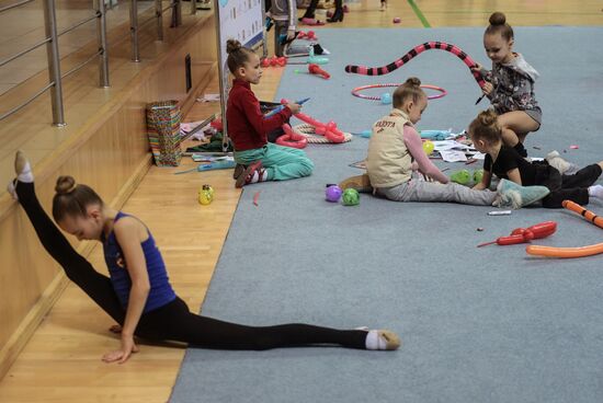 Rhythmic gymnastics. 6th Yana Batyrshina Open Tournament. Day One