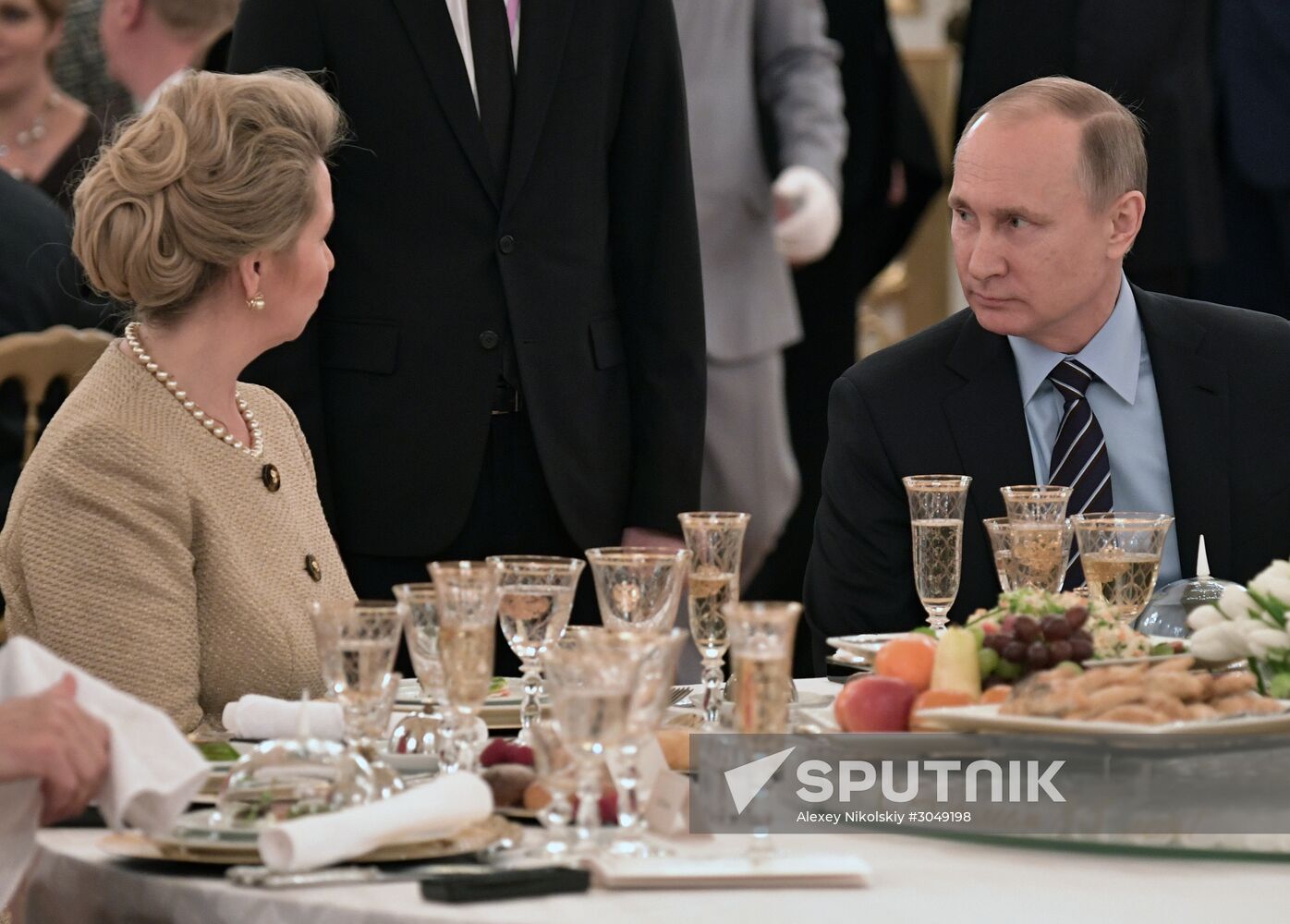 Reception on Naina Yeltsin's birthday