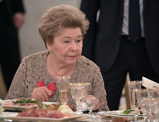 Reception on Naina Yeltsin's birthday
