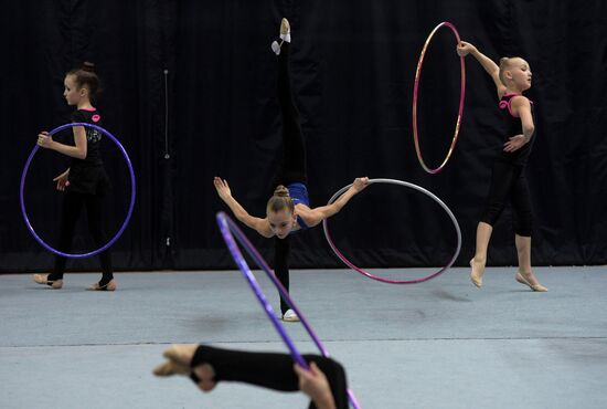 Rhythmic gymnastics. 6th Yana Batyrshina Open Tournament. Day One