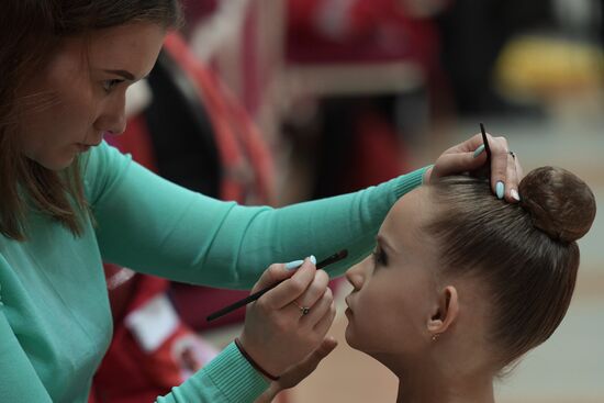 Rhythmic gymnastics. 6th Yana Batyrshina Open Tournament. Day One