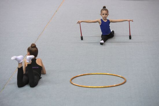 Rhythmic gymnastics. 6th Yana Batyrshina Open Tournament. Day One