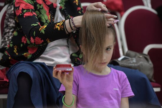 Rhythmic gymnastics. 6th Yana Batyrshina Open Tournament. Day One