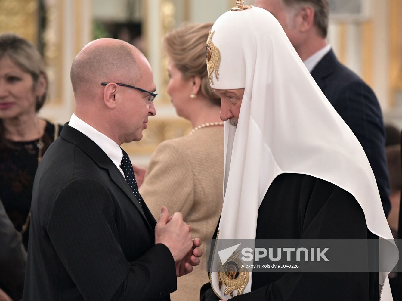 Reception on Naina Yeltsin's birthday