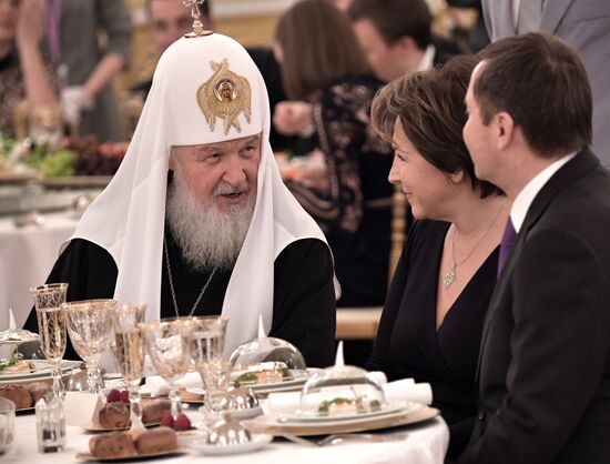 Reception on Naina Yeltsin's birthday