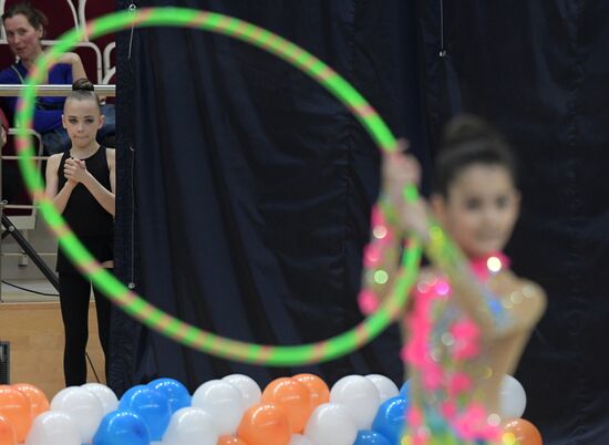 Rhythmic gymnastics. 6th Yana Batyrshina Open Tournament. Day One