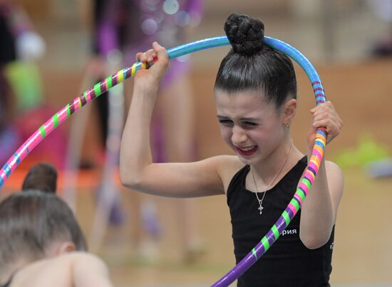 Rhythmic gymnastics. 6th Yana Batyrshina Open Tournament. Day One