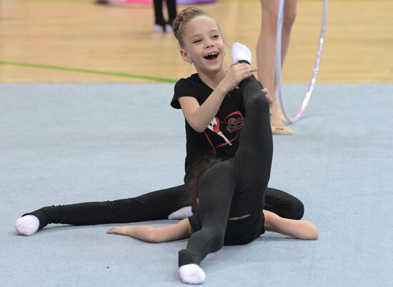 Rhythmic gymnastics. 6th Yana Batyrshina Open Tournament. Day One