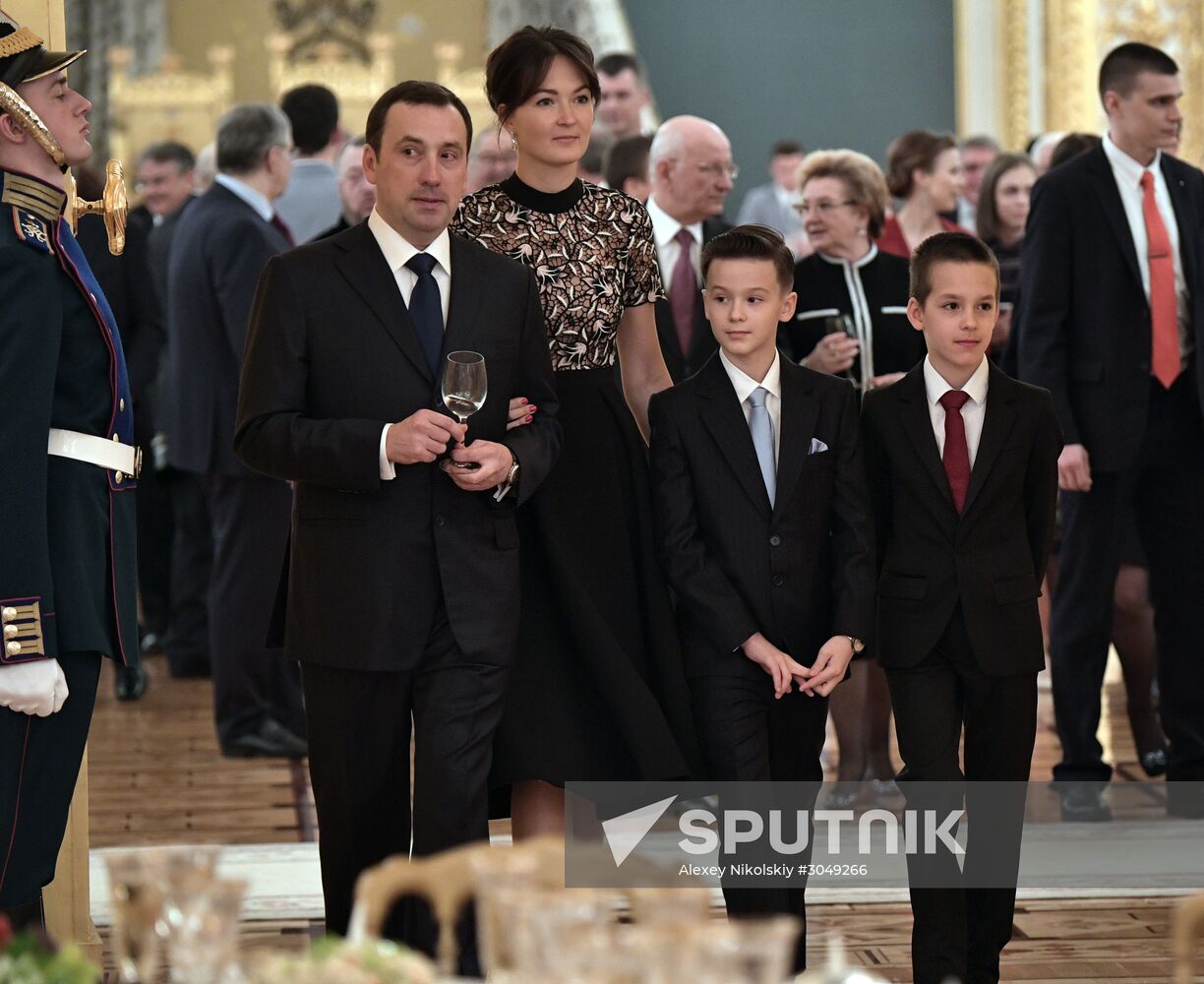 Reception on Naina Yeltsin's birthday