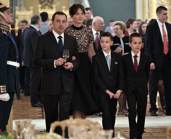 Reception on Naina Yeltsin's birthday