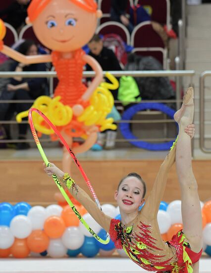 Rhythmic gymnastics. 6th Yana Batyrshina Open Tournament. Day One