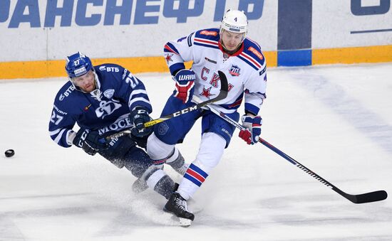 Kontinental Hockey League. Dynamo Moscow vs. SKA