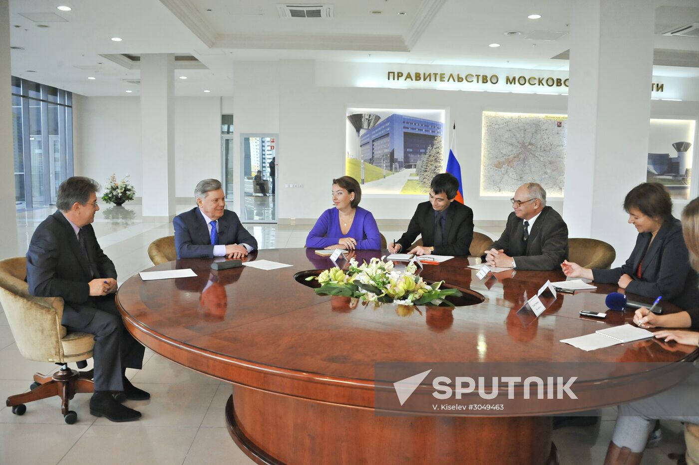 Boris Gromov meets with Moscow Region journalists