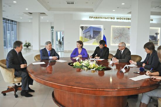 Boris Gromov meets with Moscow Region journalists