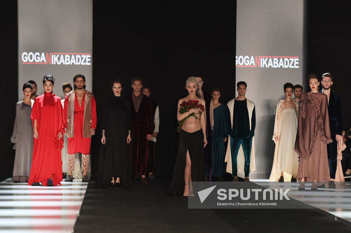 Mercedes-Benz Fashion Week Russia. Fall-Winter 2017-18. Day Three