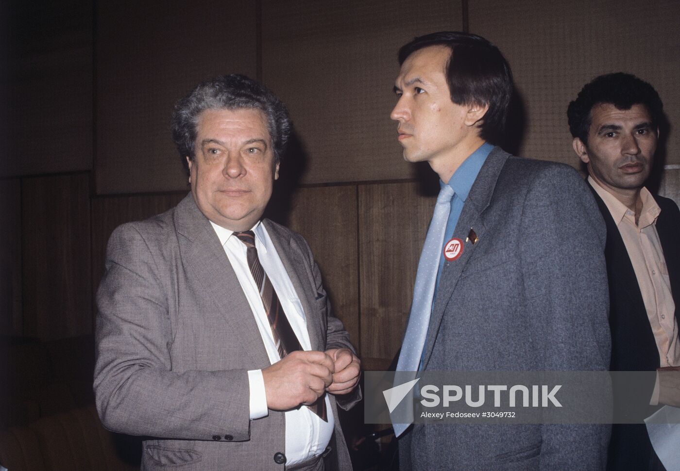 Democratic Platform leaders Vladislav Shostakovsky and Vladimir Lysenko