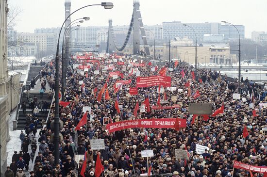 Opposition rally in Moscow