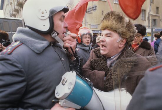Opposition rally in Moscow