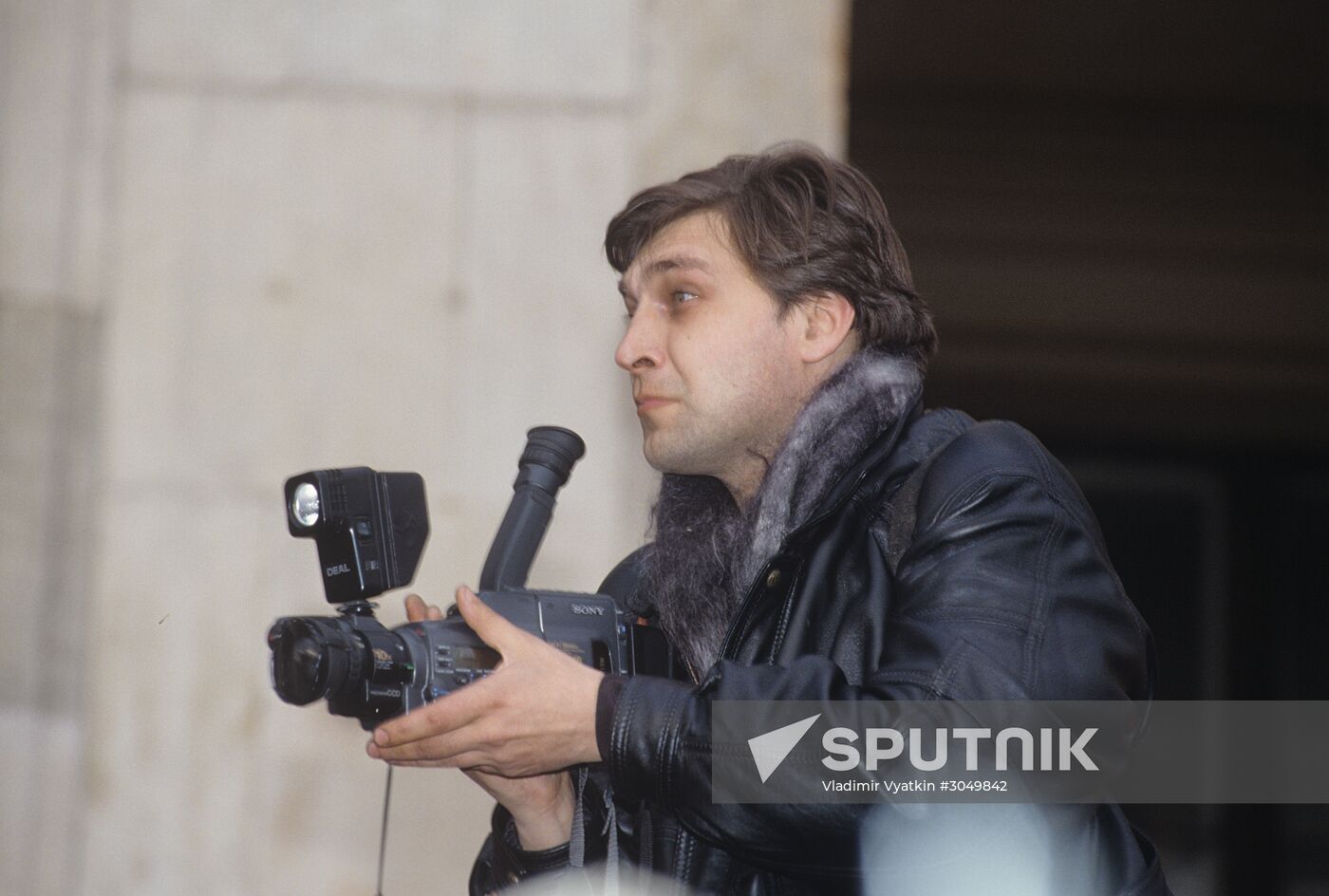 Rally to mark one year since the referendum on the future of the Soviet Union