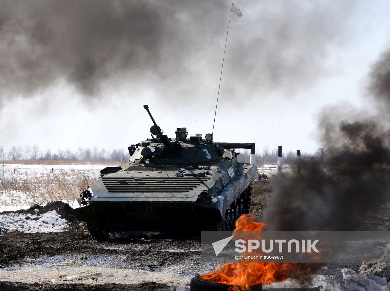 Tank Biathlon 2017 in Khabarovsk. Individual race of infantry fighting vehicles crews