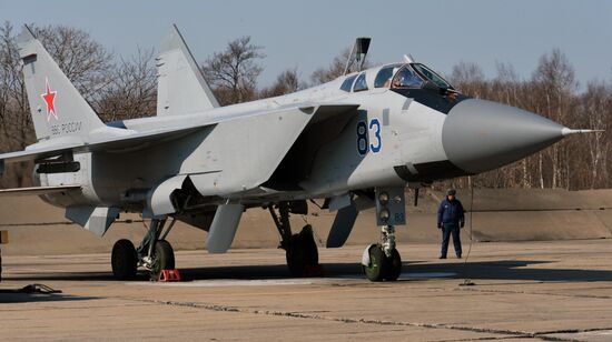 Joint flight drills in Russia's Primorye Territory