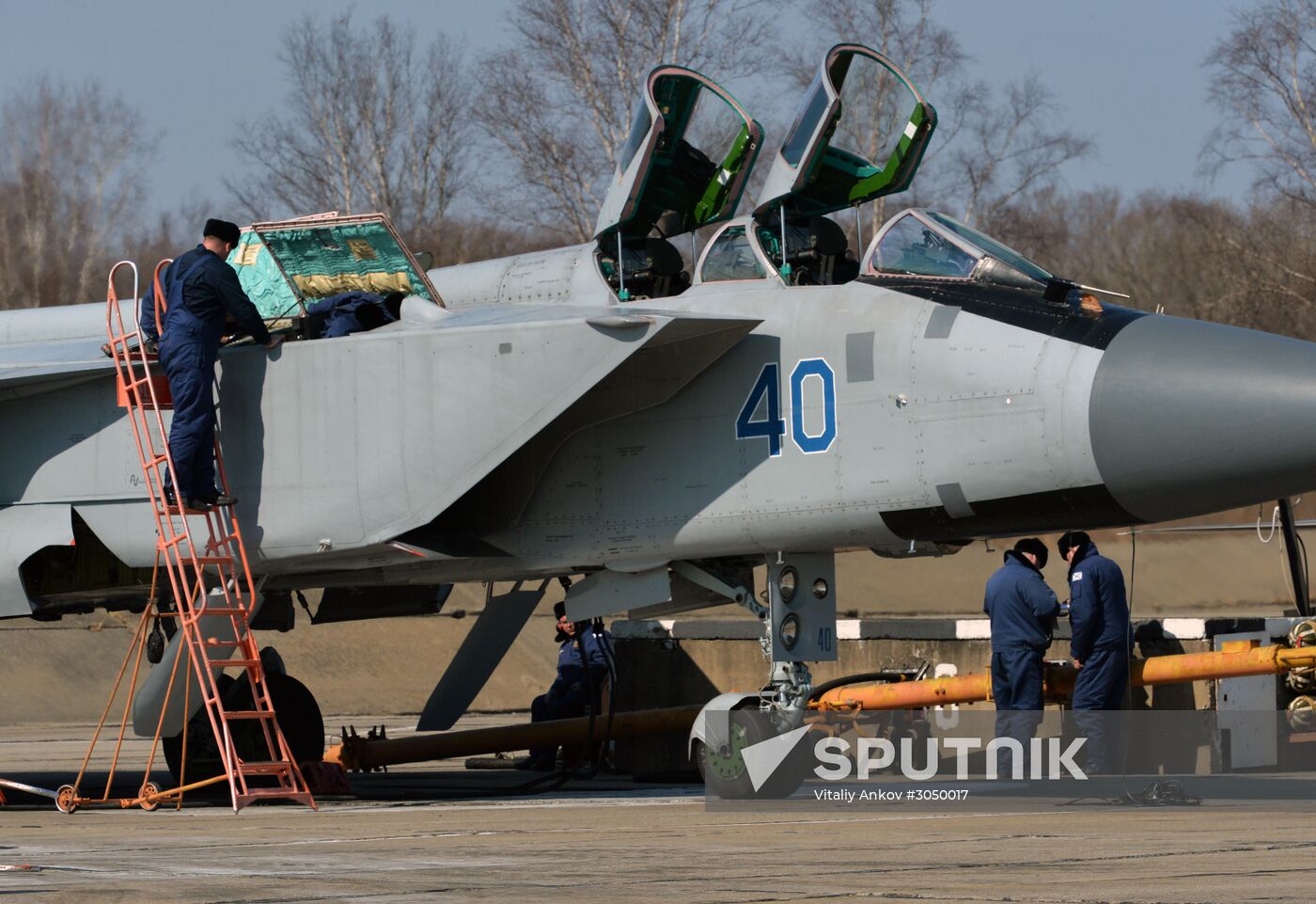 Joint flight drills in Russia's Primorye Territory