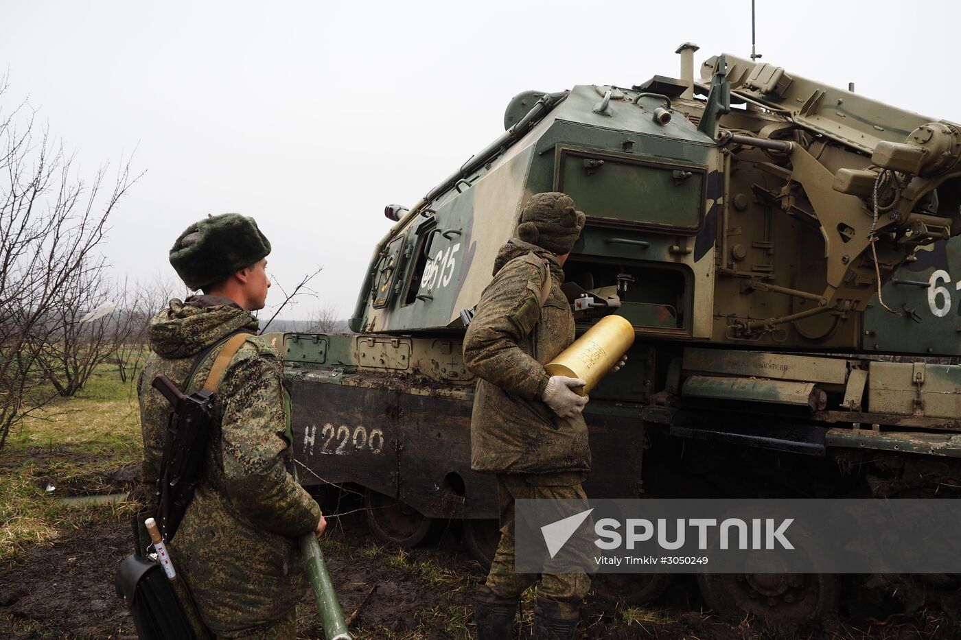 Military exercise in the Krasnodar Territory