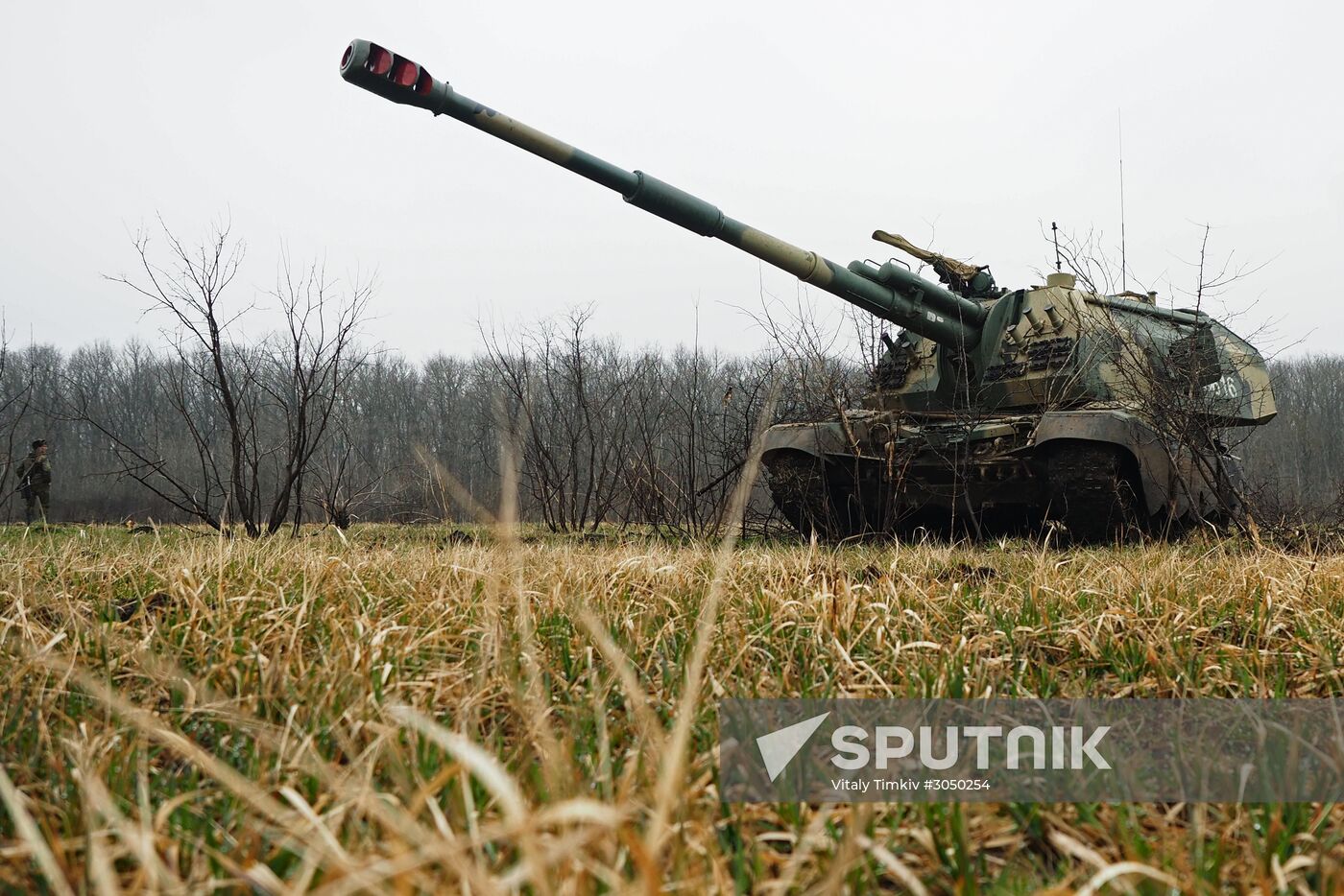 Military exercise in the Krasnodar Territory