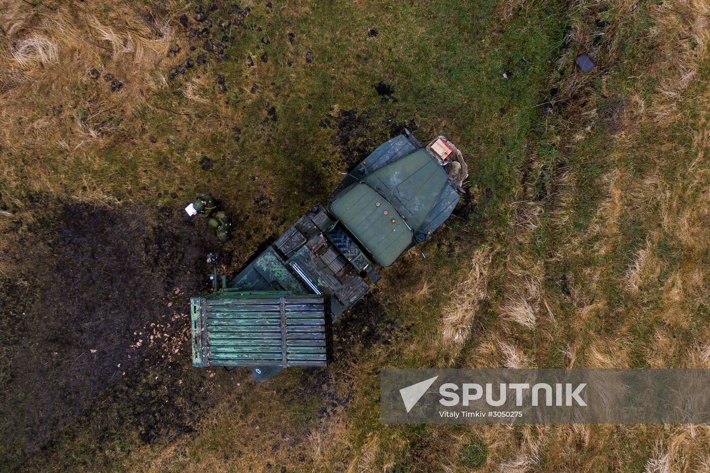 Military exercise in the Krasnodar Territory